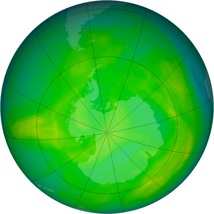 Ozone Map 1979-11-28